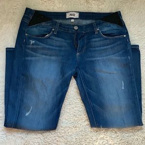 Paige Maternity Ankle Jeans